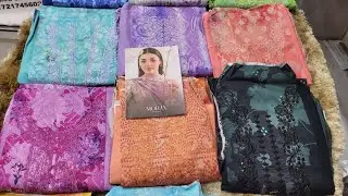 Gulji Morja Pakistani Cotton Party Three piece | অরিজিনাল পাকিস্তানী গুলজির থ্রিপিস ড্রেস