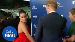 Meghan Markle says she's 'always proud' of Prince Harry at Salute to Freedom event
