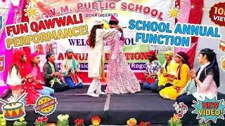 Energetic Student Qawwali | &lsquo;Ye Kaisi Jung Hai&rsquo; | Annual Day & School Cultural Performance