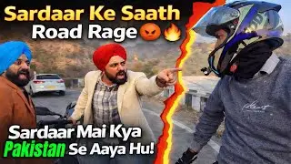 Sardaar Ke Saath Road Rage 😡🔥 | Public Shocked | manjeet on gears 