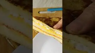 Easy 5 Minutes quick Cheese toast for Breakfast