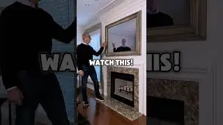 DIY Hidden TV Hack! #shorts #diy #hack