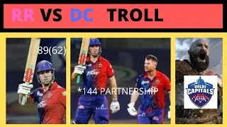 RR VS DC TROLL GAMERS VERSION | RR VS DC TROLL |#ipl #ipl2022 #dc #rr #gamingtrolls #troll #ipltroll