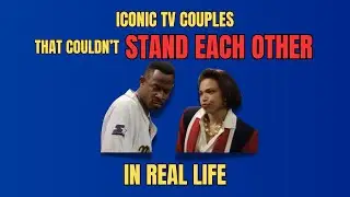 TOP 5 ICONIC TV COUPLES WHO HATED EACH OTHER IN REAL LIFE #tv #nostalgia #behindthescene #celebrity