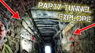 Exploring An Antique Railroad Culvert + Hess Island Cabin Ruins