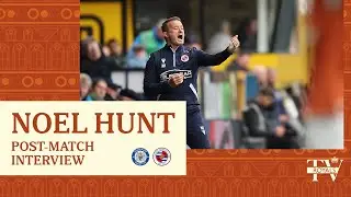REACTION | Noel Hunt on our 1-1 draw in Stockport