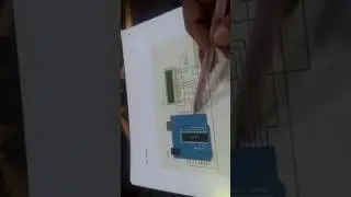 Wireless notice board using arduino uno and sim900a module