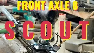 Scout Restoration Yukon: Front Axle 8: Draglink Service.