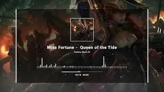 Miss Fortune - Queen of the tide | A league of legends song | Fantasy Music AI