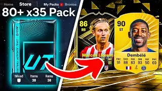 80+ x35 ДЕЛЮКС НАЧАЛЬНЫХ НАБОРОВ! 😨 FC 26 Ultimate Team