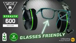 Лучшая игровая гарнитура для очков. Turtle Beach Stealth 600 Gen 2 USB 👓