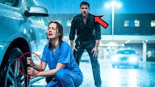 Single Dad Stops to Help a Female Nurse—Speechless When He Recognizes the Face He Couldn’t Forget