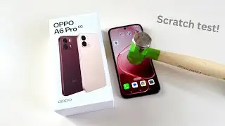 Oppo A6 Pro 5g Screen Scratch Test