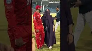 Shadab khan with wife after reaching Final | Shady with wife in karachi | Shady new videos   #foryou