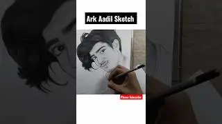 I Draw ArK Aadil Sketch ❤️ #art #shorts #drawing @ArkAadil
