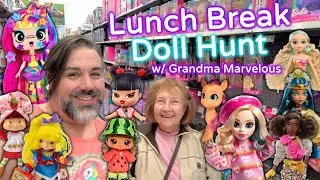 Lunch Break Doll Hunt at Walmart w/ Grandma Marvelous