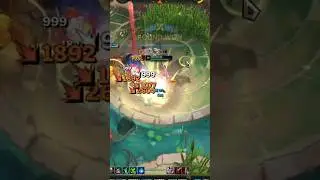 Pantheon Q 1 SHOT  #leagueoflegends #gaming #arena #1shotkill