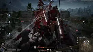 Conqueror's Blade 2020 LVL93 seige gameplay longsword/shield