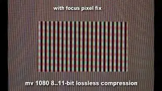 100D focus pixels