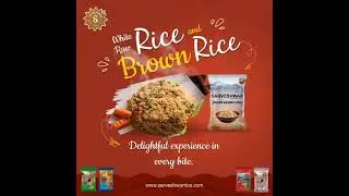 Sarveshwar Foods: Brown Basmati Rice | best Brown Rice for Weight Loss #Shorts