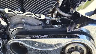 Custom Shifting Linkage on a 2001 Custom Harley Softail