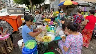 A Good Chinatown Myanmar 🇲🇲 Friday Morning Life In Yangon