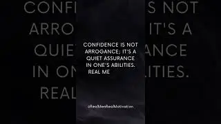 Confidence vs. Arrogance: Know the Difference 🧠 #confidence  #discipline  #motivation