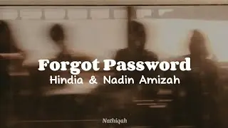 Forgot Password by Hindia ft Nadin Amizah | Lyric Video | Brown Aesthetic