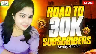 🔴  BGMI LIVE | Today I🔥😂 &ldquo;Smiley Girl YT: RUSH MODE ON &mdash; BRAIN OFF!&rdquo;| SMILEY GIRL YT