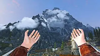 Красота Скайрима в VR