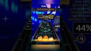 DragonForce solo&hellip;.but sped up! #vtuber #fyp #guitarhero #dragonforce #clonehero