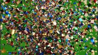 Epic Confetti Green Screen Effect for Celebrations and Cinematic VFX Overlays