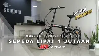 Sepeda Lipat 1 jutaan | ACE AIRWALK EXPRESSO 20
