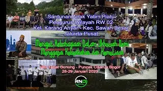Santunan Anak Yatim Piatu RW 02 Kel Karang Anyar Kec Sawah Besar - Jakarta Pusat (28/29-01-2023)