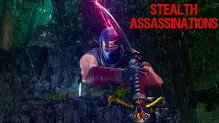 Ninja Gaiden 4 - Ryu - Stealth Assassinations ADVANCED Gameplay 4K Hard Difficulty 