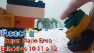 A batalha final do Mario VS o Bowser foi massa - React a Super Mario Bros Epis&oacute;dios 10 11 e 12