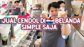 JUAL CENDOL DI 🇳🇱 SIMPLE SAJA #Gerobak #Gorengan #foodtruck