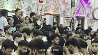 Azakhana Wazeer-un-Nisa Bada Imambara, Danishmandan - Amroha | Marsiya Jawabi Matam - Amroha Azadari