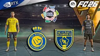 FC 26 - Al Nassr vs Al Taawoun | Saudi Pro League 25/26 Full Match | PC™ [4K60]