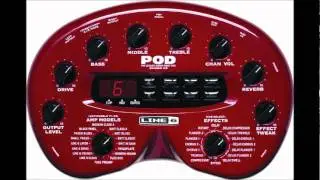 Line6 POD2.0　Blues