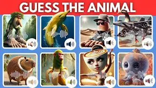 Guess The ITALIAN BRAINTROT AI Animals Memes👻👾