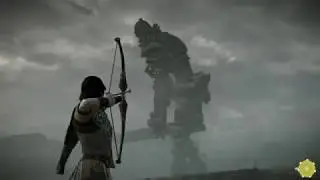 SHADOW OF THE COLOSSUS - The Giant Knight Falling Down