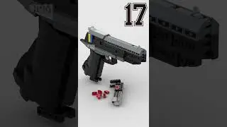 CSGO Desert Eagle pistol toy gun that works reload custom lego set