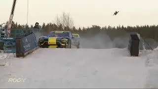 HIGHLIGHT: &ldquo;Oliver Solberg Crash / Mistake&rdquo; | Race of Champions Sweden 2023