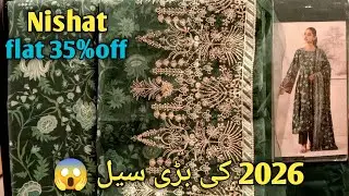 Nishat big sale winter 2026😱🎈🎉// nishat winter sale 2026&hearts;️