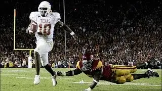 2006 Rose Bowl  #2 Texas (12-0) vs #1 USC (12-0) 1st half
