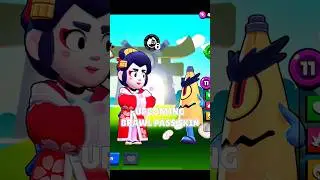 Kasa-Obake Piper (Brawl Pass Skin) #shorts #brawlstars