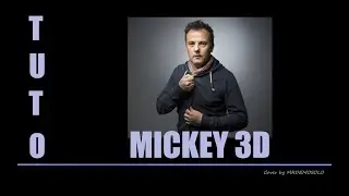 MICKEY 3D - LA ROSE BLANCHE - TUTO GUITARE FACILE - GA86 + FREE  TAB