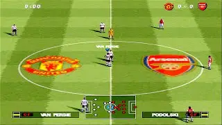 PES 2013 - Manchester United vs Arsenal | PS2