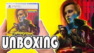 Распаковка Cyberpunk 2077 Ultimate Edition (PS5)